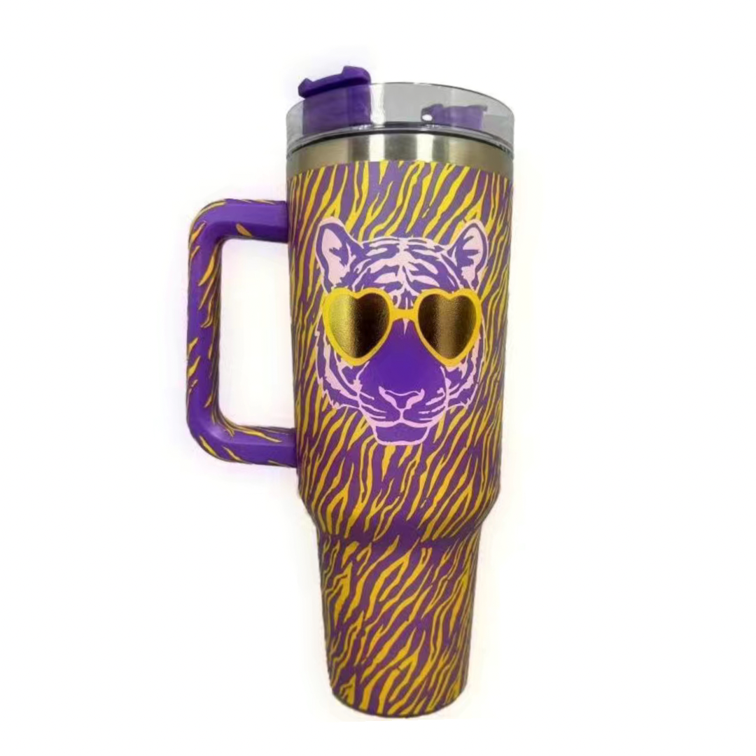 Tiger Sunglasses Tumbler