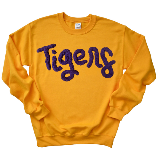 Tigers Yarn Sweatshirt