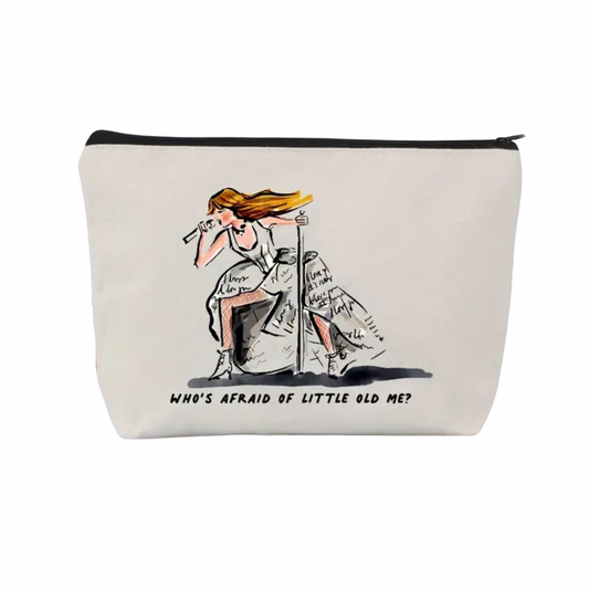 Who’s Afraid Of Little Old Me Makeup Pouch